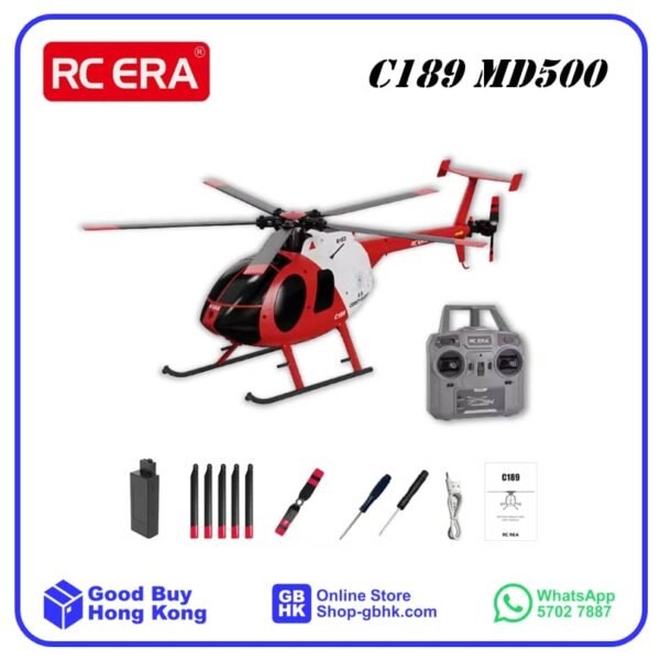 RC ERA C189 MD500 1:28 遙控像真直升機 (RTF)