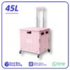HOMSMART 4輪可摺疊購物車