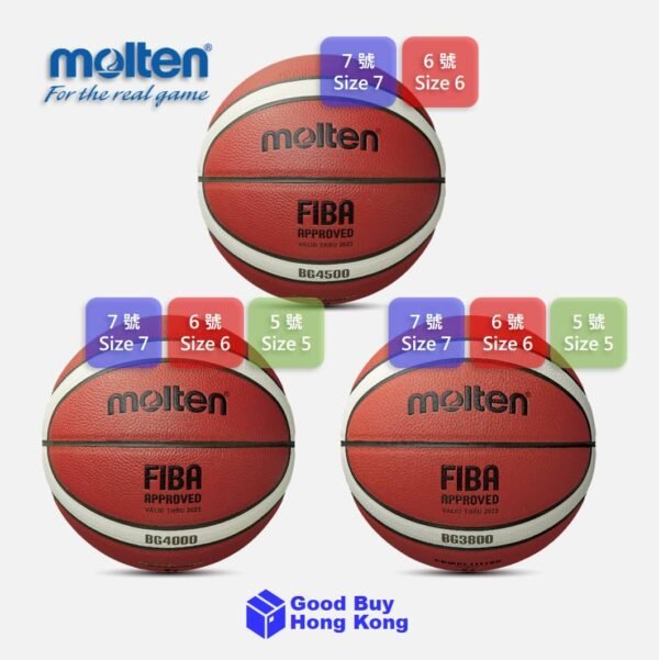 Molten FIBA 國際籃球協會認証籃球 BG 系列