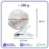 3速充電式USB風扇
